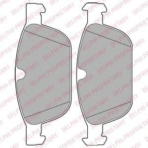 LP2140 Delphi Гальмівні колодки