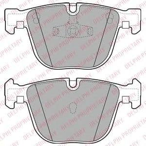 LP2141 Delphi Гальмівні колодки