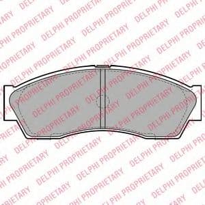 LP2159 Delphi Тормозные колодки для Rover CityRover