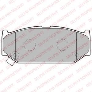 LP2182 Delphi Тормозные колодки