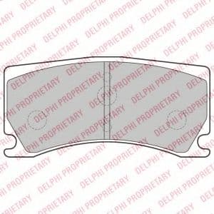 LP2217 Delphi Гальмівні колодки