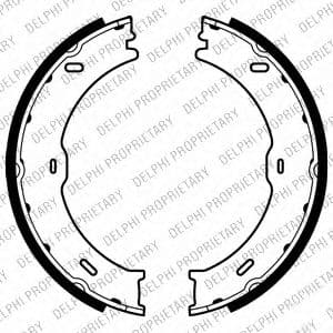 LS2018 Delphi Колодки ручника