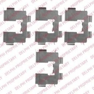 LX0513 Delphi Компоненти дискових гальмівних колодок для Hyundai Santa Fe