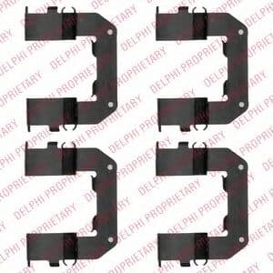 LX0515 Delphi Компоненти дискових гальмівних колодок