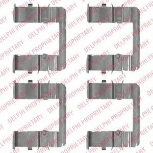 LX0519 Delphi Компоненти дискових гальмівних колодок