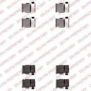 LX0540 Delphi Комплектующие дисковых тормозных колодок
