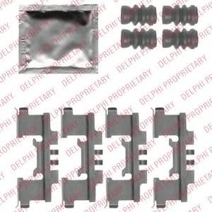 LX0547 Delphi Компоненти дискових гальмівних колодок