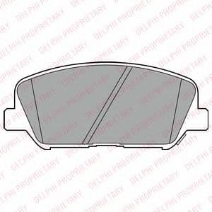 LP2477 Delphi Гальмівні колодки