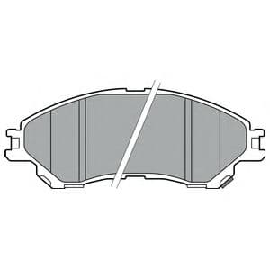 LP2664 Delphi Гальмівні колодки