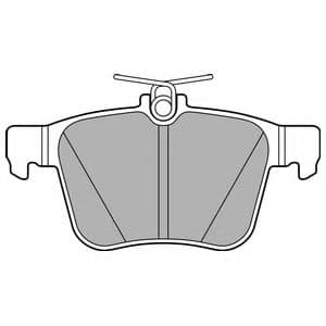 LP2697 Delphi Тормозные колодки