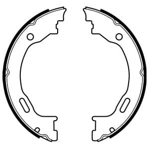 LS2077 Delphi Колодки ручника