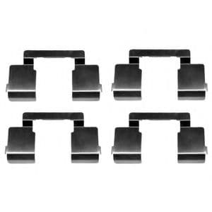 LX0612 Delphi Компоненти дискових гальмівних колодок