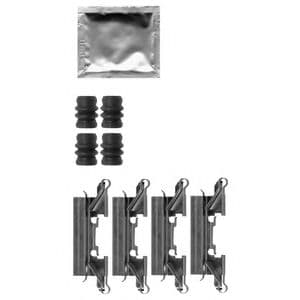 LX0626 Delphi Компоненти дискових гальмівних колодок