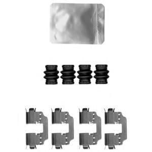 LX0633 Delphi Комплектующие дисковых тормозных колодок