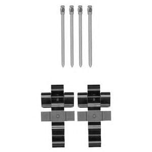 LX0588 Delphi Комплектующие дисковых тормозных колодок