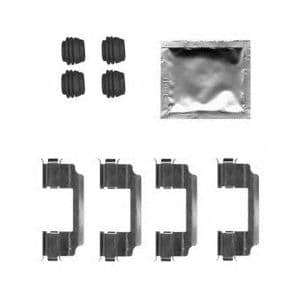 LX0600 Delphi Комплектующие дисковых тормозных колодок для Toyota Hilux