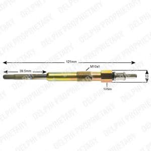 HDS387 Delphi Свеча накала