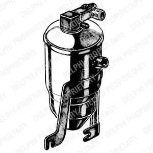 TSP0175058 Delphi Осушувач кондиціонера для Citroen Saxo