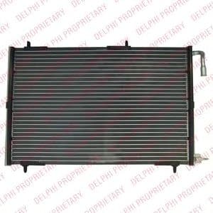 TSP0225617 Delphi Радиатор кондиционера для Peugeot 206
