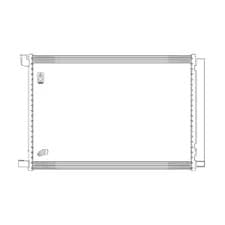 cf20308 Delphi Радіатор кондиціонера