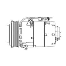 CS20358 Delphi Компресор кондиціонера