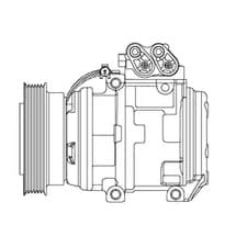 cs20488 Delphi Компресор кондиціонера