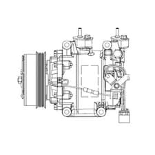 cs20515 Delphi Компресор кондиціонера