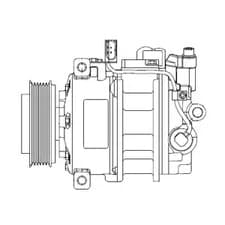 cs20522 Delphi Компрессор кондиционера