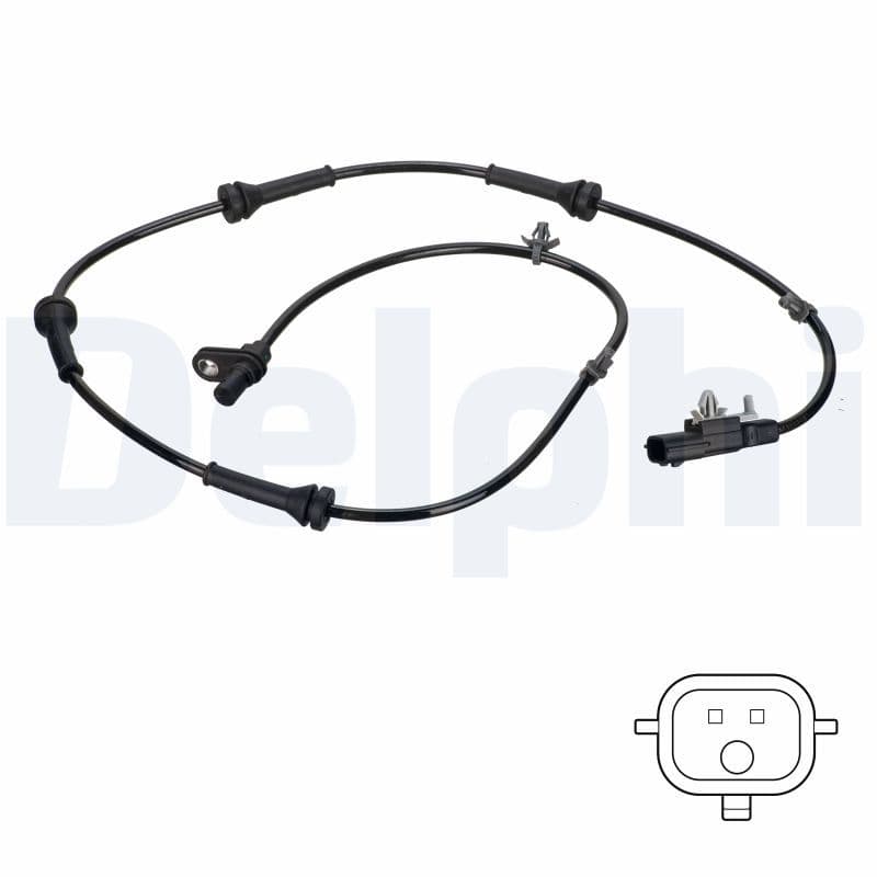 ss20793 Delphi Датчик ABS для Nissan Qashqai