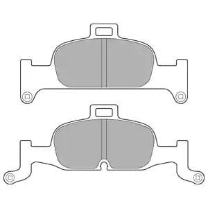 LP3239 Delphi Гальмівні колодки