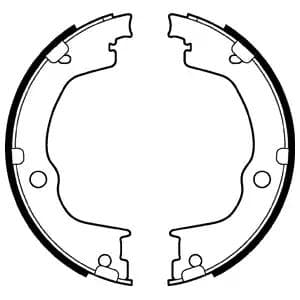 LS2106 Delphi Колодки ручника