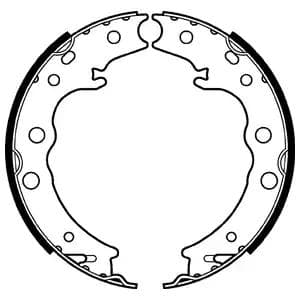 LS2125 Delphi Колодки ручника