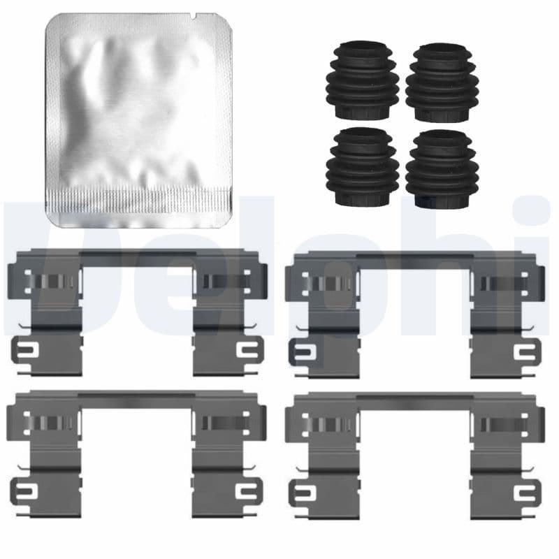 lx0798 Delphi Компоненти дискових гальмівних колодок для Hyundai Santa Fe