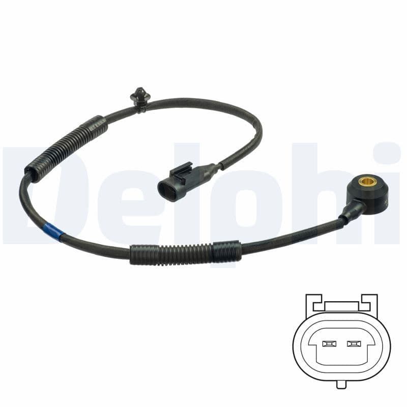 as10256 Delphi Датчик детонации