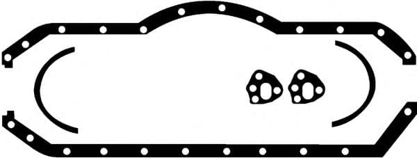 10-12413-02 Reinz Комплект прокладок масляного поддона