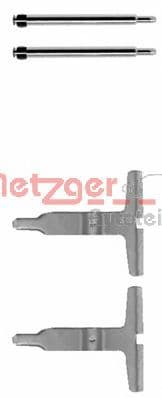 109-1217 Metzger Комплектующие дисковых тормозных колодок
