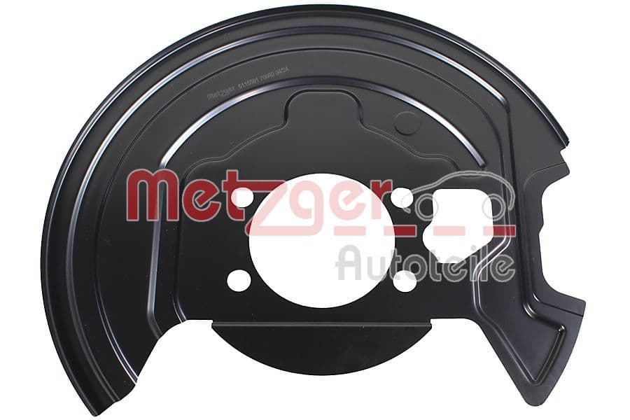 6115591 Metzger Кожух тормозного диска для Nissan Leaf