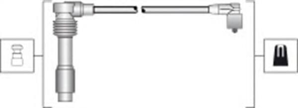 941318111294 Magneti Marelli Комплект дротів запалювання