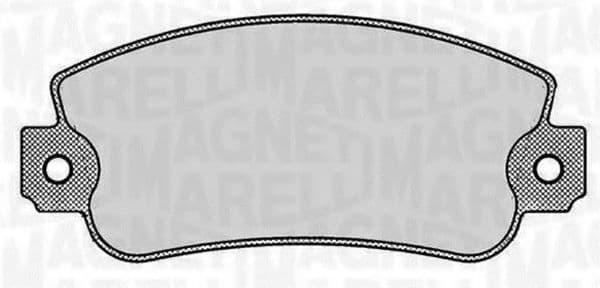 363916060237 Magneti Marelli Тормозные колодки