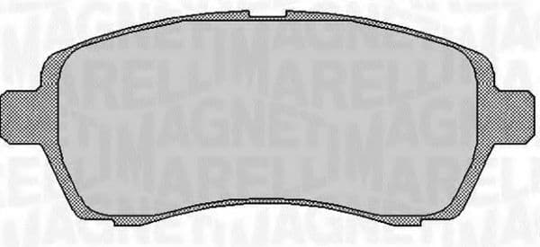 363916060254 Magneti Marelli Гальмівні колодки