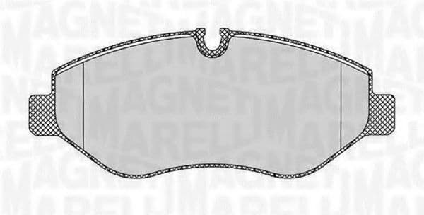 363916060298 Magneti Marelli Гальмівні колодки