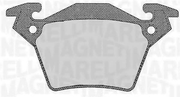 363916060328 Magneti Marelli Гальмівні колодки