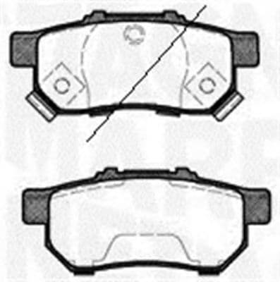 363916060460 Magneti Marelli Гальмівні колодки