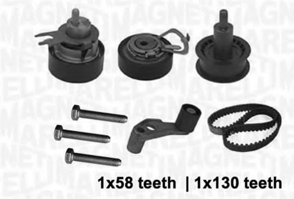 341303680000 Magneti Marelli Комплект ременя ГРМ