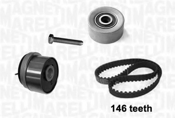 341306350000 Magneti Marelli Комплект ремня ГРМ