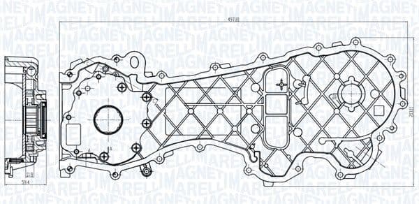 351516000158 Magneti Marelli Оливний насос