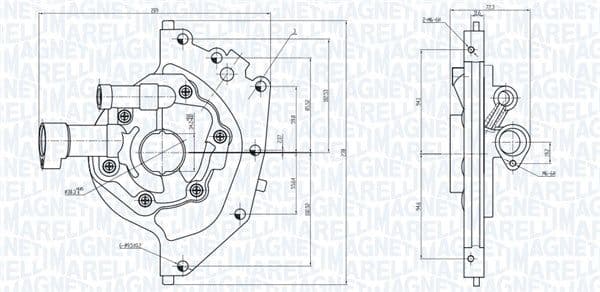 351516000060 Magneti Marelli Оливний насос