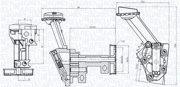 351516000043 Magneti Marelli Оливний насос
