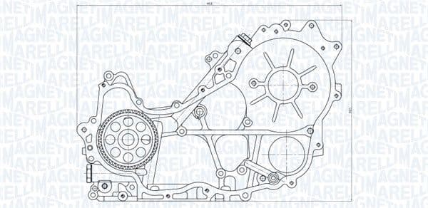 351516000118 Magneti Marelli Оливний насос