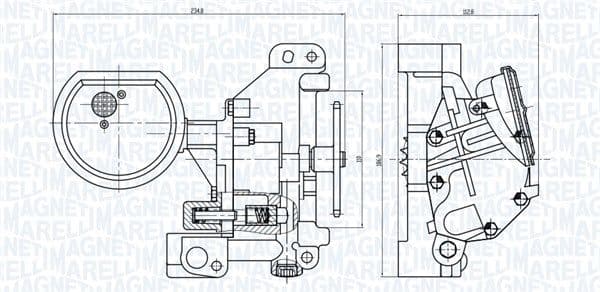 351516000131 Magneti Marelli Оливний насос